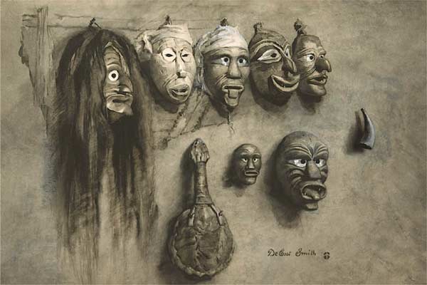 Iroquois medicine masks